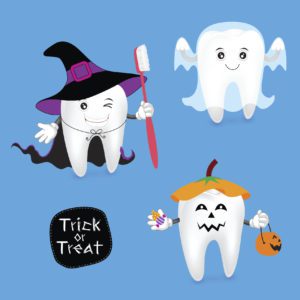 Halloween candy and teeth, Northborough, MA
